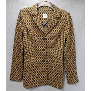 Cabi #3372 Kensington Standout Abstract Blazer Jacket Size XS